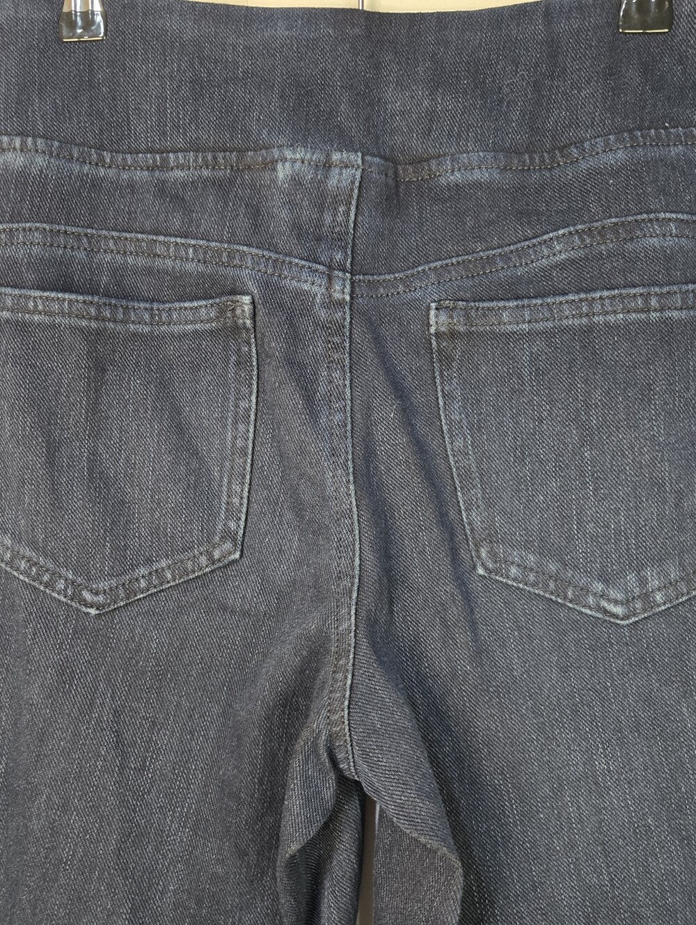 BELLE By Kim Gravel Size 6T Women Stretch, Elastic Waist Dark Wash Jeans NWT - Picture 8 of 12
